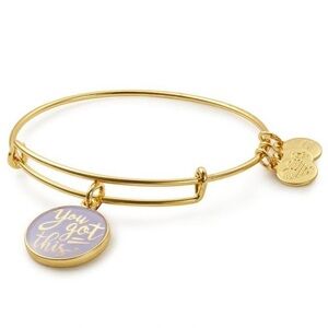 Alex and Ani You Got This Gold Bangle Bracelet